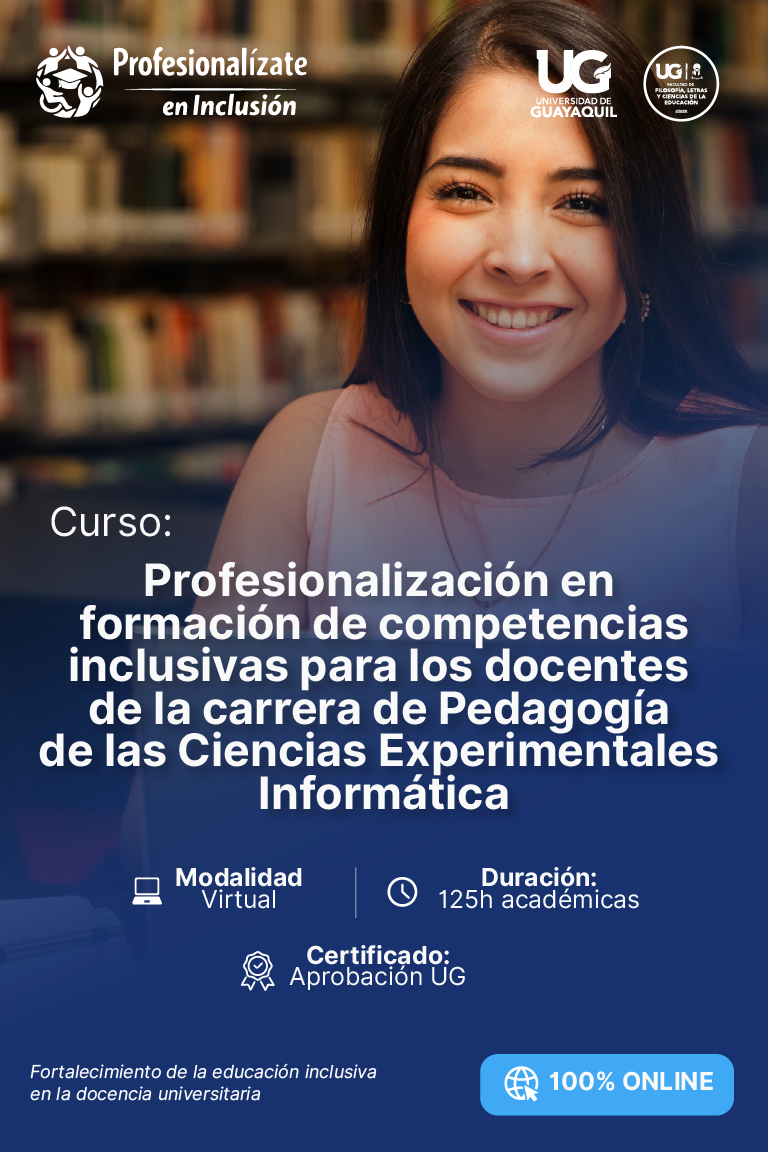 Profesionalización en formación de competencias inclusivas para los docentes de la carrera de Pedagogía de las Ciencias Experimentales Informática